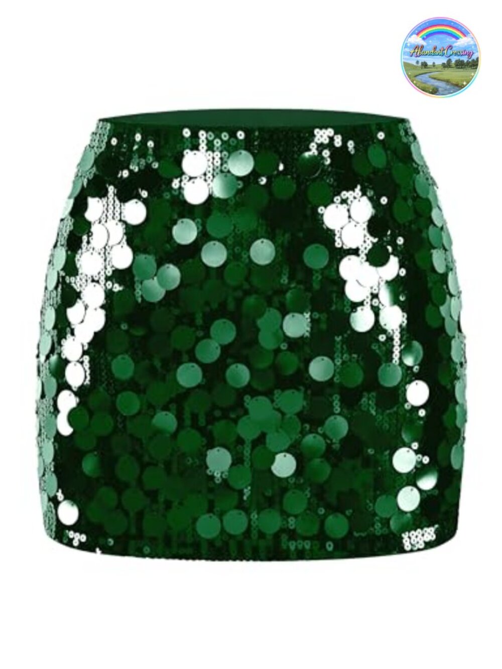 Sequin Mini Skirt Stretchy Bodycon Polyester Night Out Party Skirt